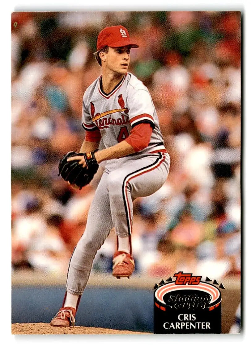 1992 Stadium Club #429 Cris Carpenter - Baseball Card Single