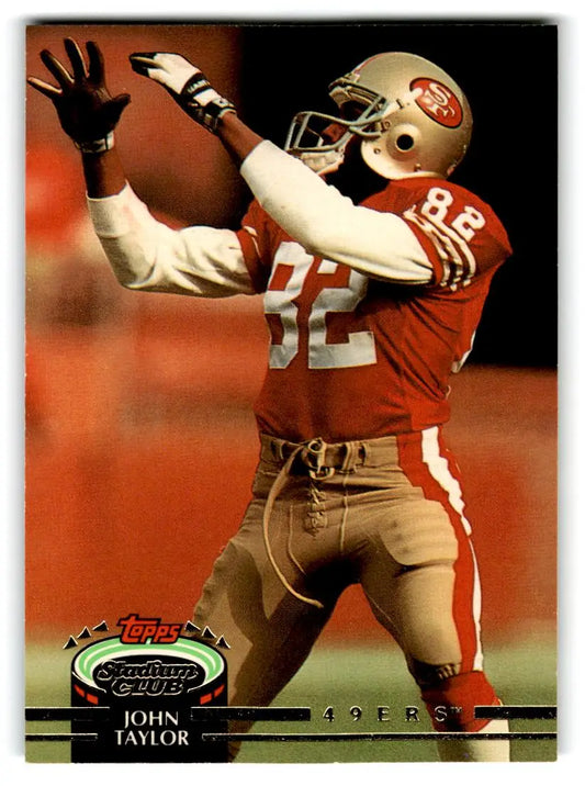 1992 Stadium Club #482 John Taylor - Football Card Single