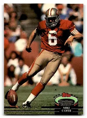 1992 Stadium Club #503 Mike Cofer - Football Card Single