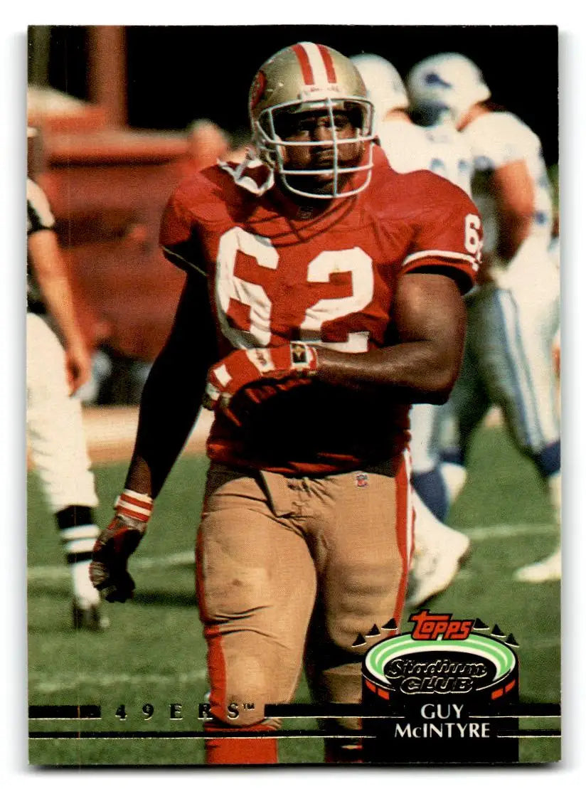 1992 Stadium Club #545 Guy McIntyre - Football Card Single