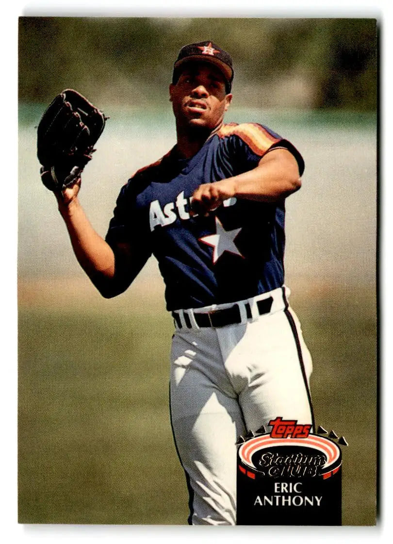 1992 Stadium Club #575 Eric Anthony - Baseball Card Single