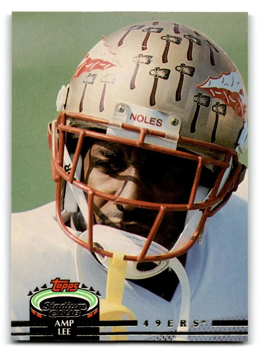 1992 Stadium Club #583 Amp Lee - Football Card Single