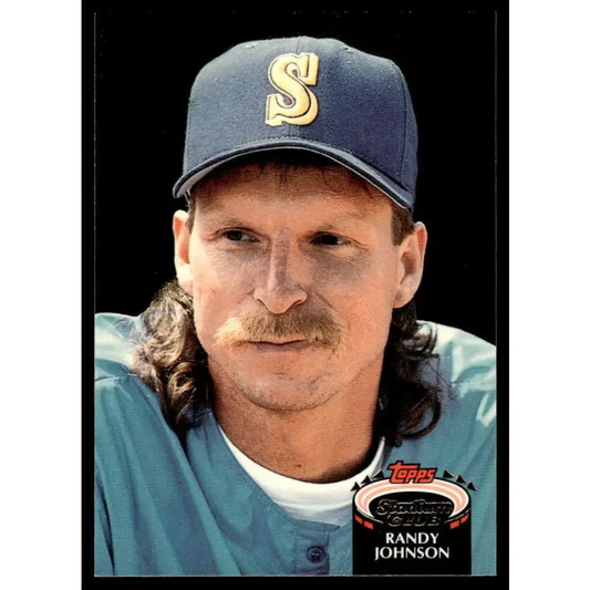 1992 Stadium Club #720 Randy Johnson NM-MT Seattle Mariners Baseball Card - Baseball Card Single