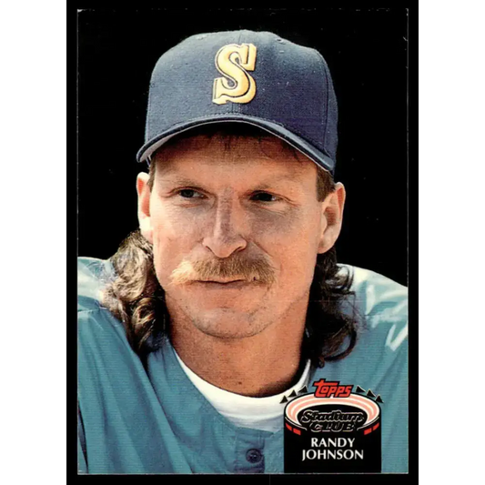 1992 Stadium Club #720 Randy Johnson NM-MT Seattle Mariners Baseball Card - Baseball Card Single