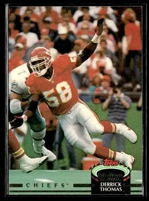 1992 Stadium Club Derrick Thomas #33 Kansas City Chiefs - Football Card Single