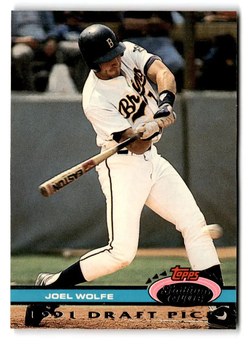 1992 Stadium Club Dome #199 Joel Wolfe - Baseball Card Single