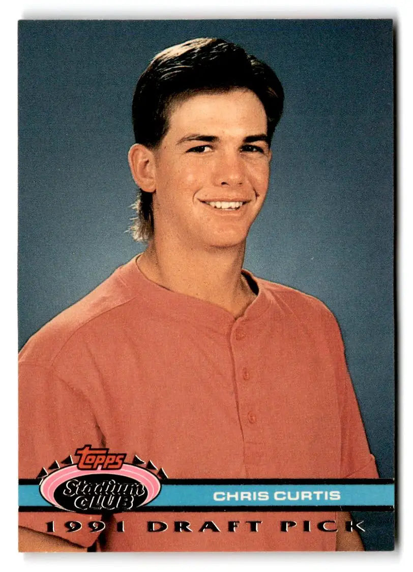 1992 Stadium Club Dome #31 Chris Curtis - Baseball Card Single