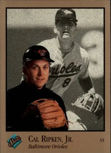 1992 Studio #129 Cal Ripken Jr. NM-MT Orioles - Baseball Card Single