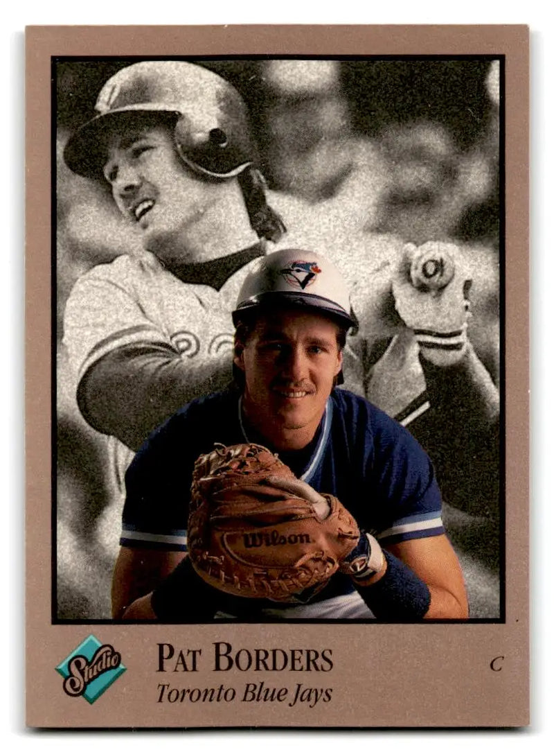 1992 Studio #253 Pat Borders - Baseball Card Single