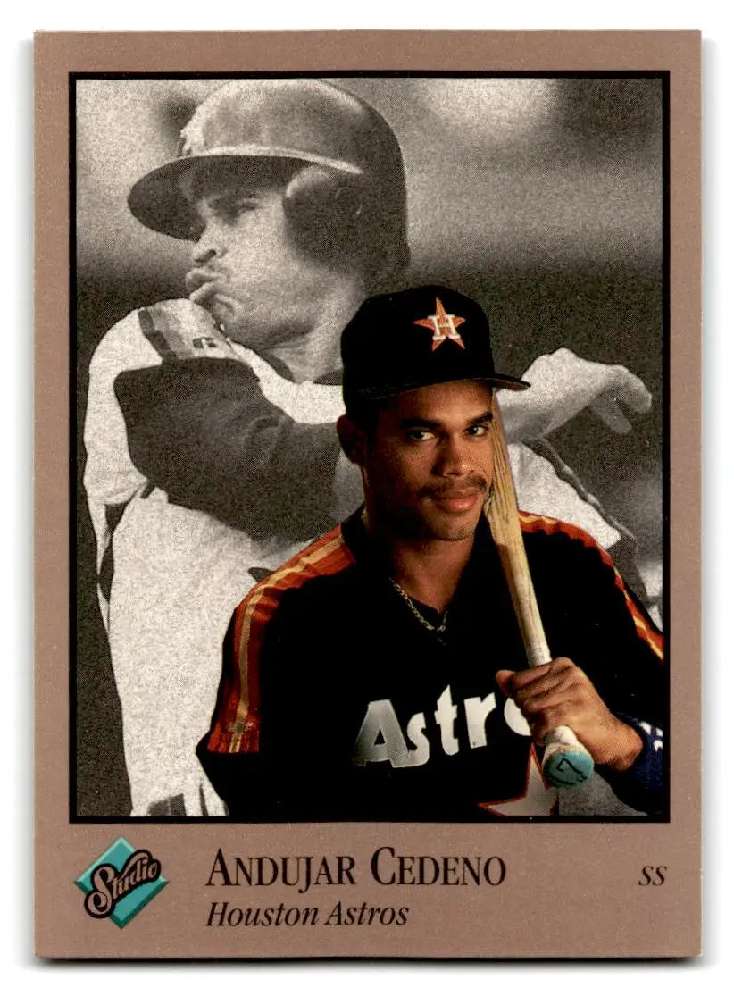 1992 Studio #34 Andujar Cedeno - Baseball Card Single