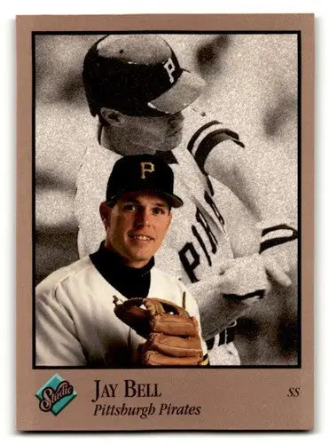 1992 Studio #81 Jay Bell Pittsburgh Pirates Baseball Cards EX/NM ID:63426 - Baseball Card Single