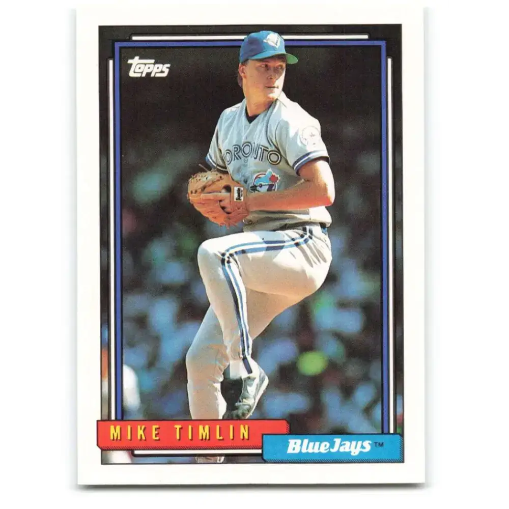 1992 Topps #108 Mike Timlin NM-MT Toronto Blue Jays Baseball Card