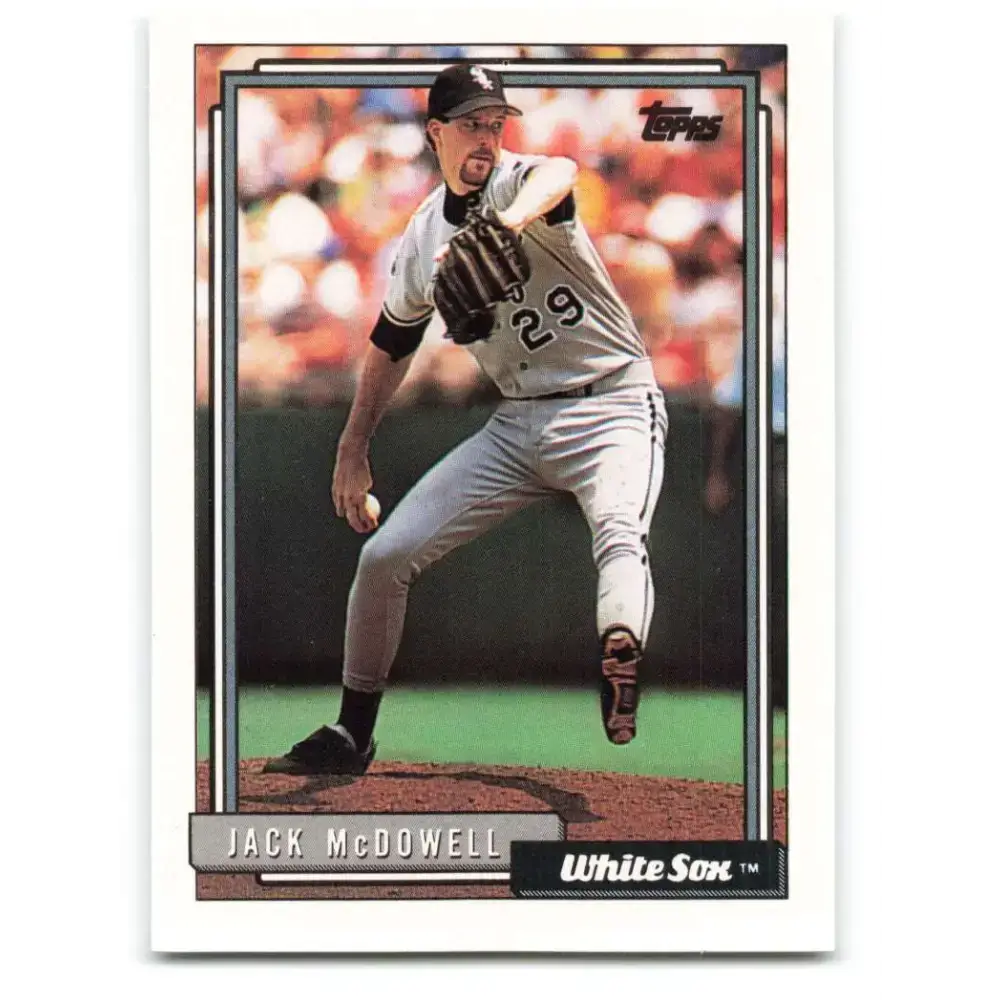 1992 Topps #11 Jack McDowell NM-MT Chicago White Sox Baseball Card - Baseball Card Single