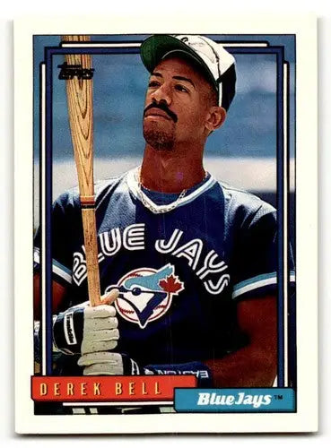 1992 Topps #121 Derek Bell Toronto Blue Jays Baseball Cards EX/NM ID:61156 - Baseball Card Single