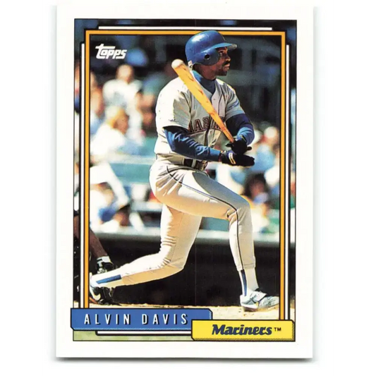 1992 Topps #130 Alvin Davis NM-MT Seattle Mariners Baseball Card