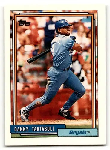 1992 Topps #145 Danny Tartabull Kansas City Royals Baseball Cards EX ID:55815 - Baseball Card Single