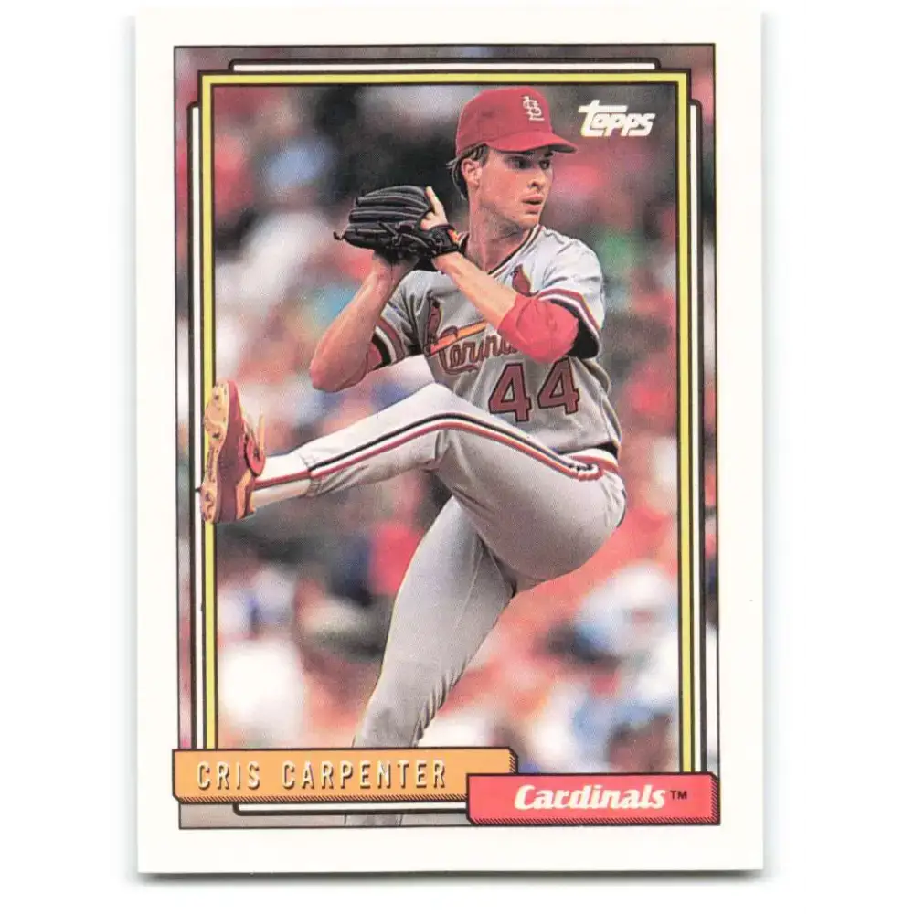 1992 Topps #147 Cris Carpenter NM-MT St. Louis Cardinals Baseball Card - Baseball Card Single