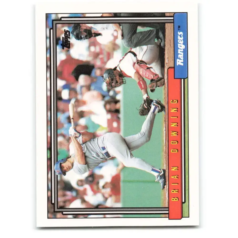 1992 Topps #173 Brian Downing NM-MT Texas Rangers Baseball Card - Baseball Card Single