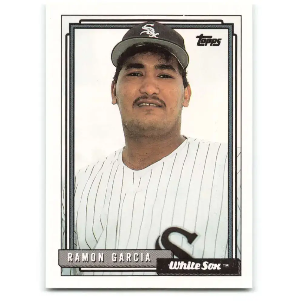1992 Topps #176 Ramon Garcia NM-MT Chicago White Sox Baseball Card - Baseball Card Single
