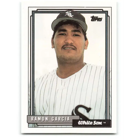 1992 Topps #176 Ramon Garcia NM-MT Chicago White Sox Baseball Card - Baseball Card Single