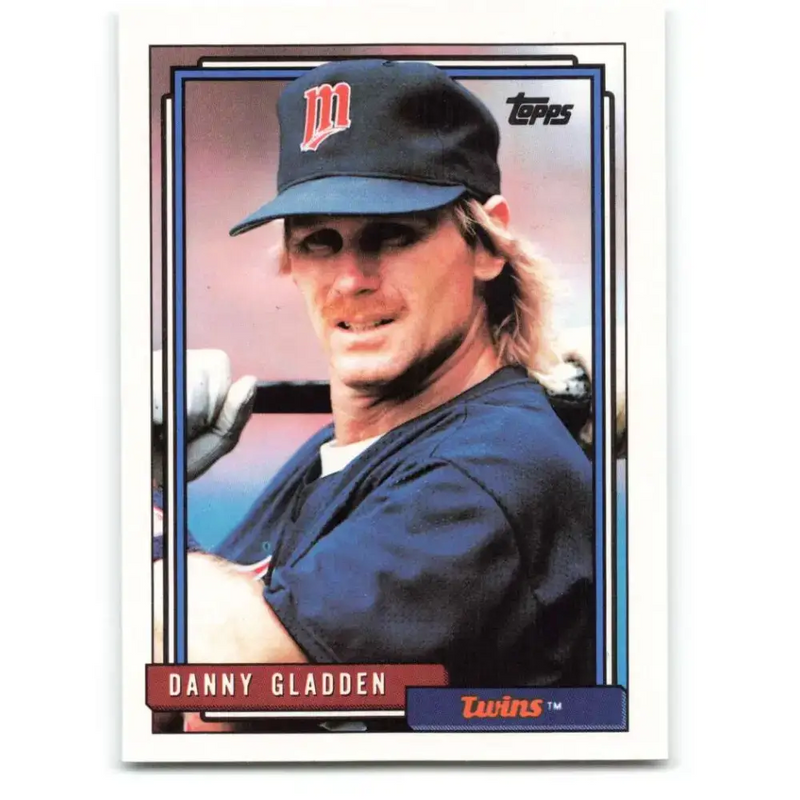 1992 Topps #177 Dan Gladden NM-MT Minnesota Twins Baseball Card - Baseball Card Single