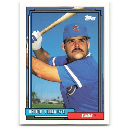 1992 Topps #181 Hector Villanueva NM-MT Chicago Cubs Baseball Card