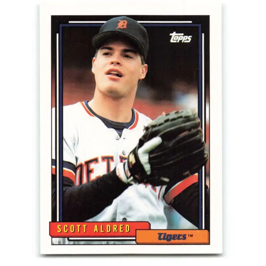 1992 Topps #198 Scott Aldred NM-MT Detroit Tigers Baseball Card