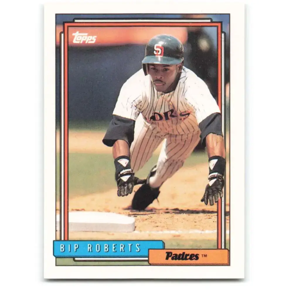 1992 Topps #20 Bip Roberts NM-MT San Diego Padres Baseball Card - Baseball Card Single