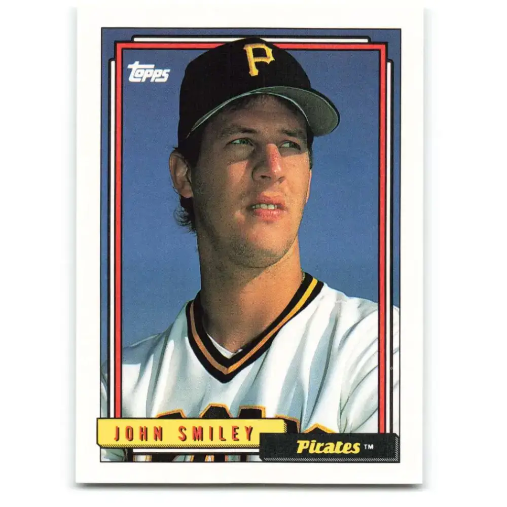 1992 Topps #232 John Smiley NM-MT Pittsburgh Pirates Baseball Card - Baseball Card Single