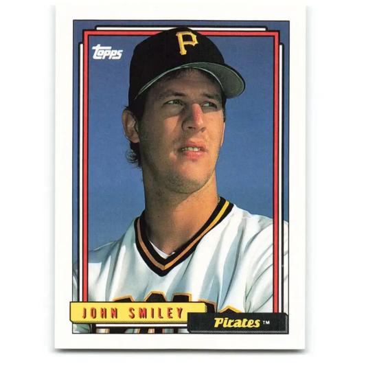 1992 Topps #232 John Smiley NM-MT Pittsburgh Pirates Baseball Card - Baseball Card Single