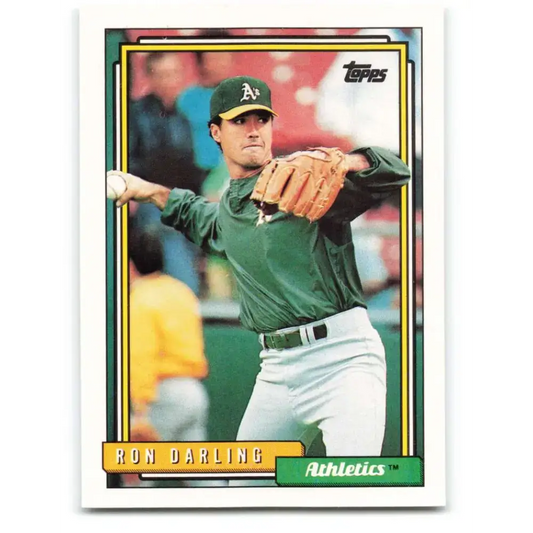 1992 Topps #259 Ron Darling NM-MT Oakland Athletics Baseball Card