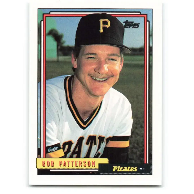 1992 Topps #263 Bob Patterson NM-MT Pittsburgh Pirates Baseball Card - Baseball Card Single