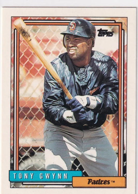 1992 TOPPS #270 TONY GWYNN- SAN DIEGO PADRES - Baseball Card Single