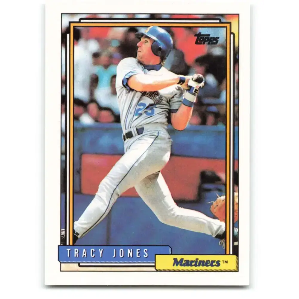 1992 Topps #271 Tracy Jones NM-MT Seattle Mariners Baseball Card - Baseball Card Single