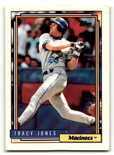 1992 Topps #271 Tracy Jones Seattle Mariners Baseball Cards EX/NM ID:55868 - Baseball Card Single