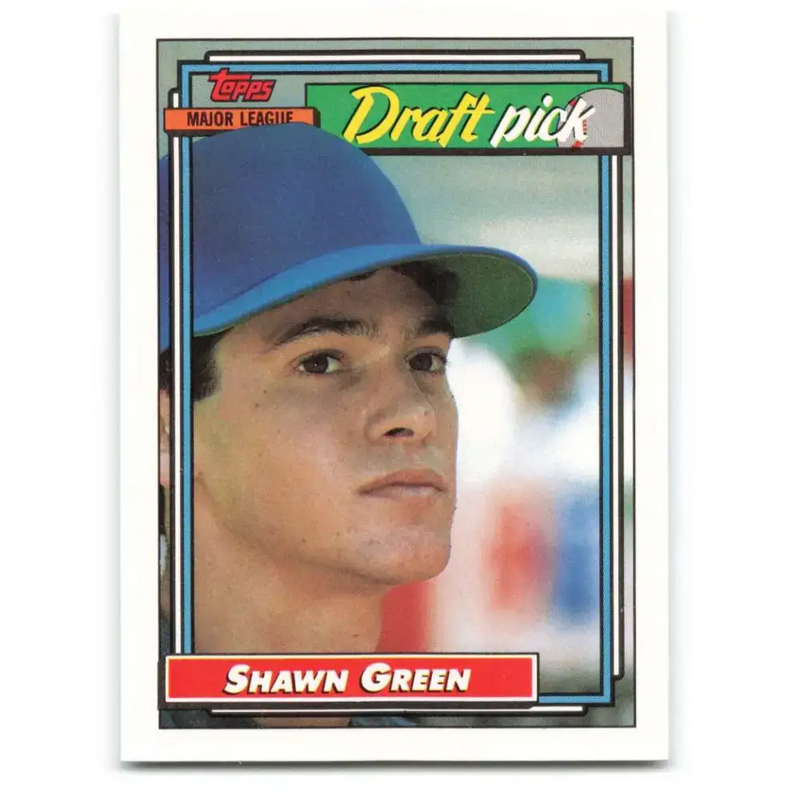 1992 Topps #276 Shawn Green EX Excellent RC Rookie Toronto Blue Jays Baseball Card