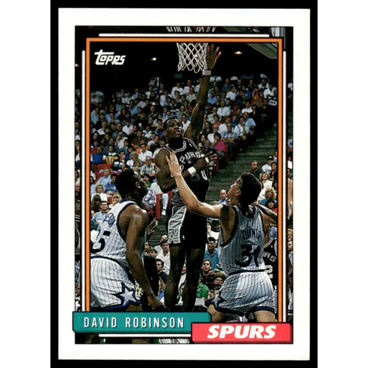 1992 Topps #277 David Robinson NM/MT San Antonio Spurs Basketball Card - Basketball Card Single
