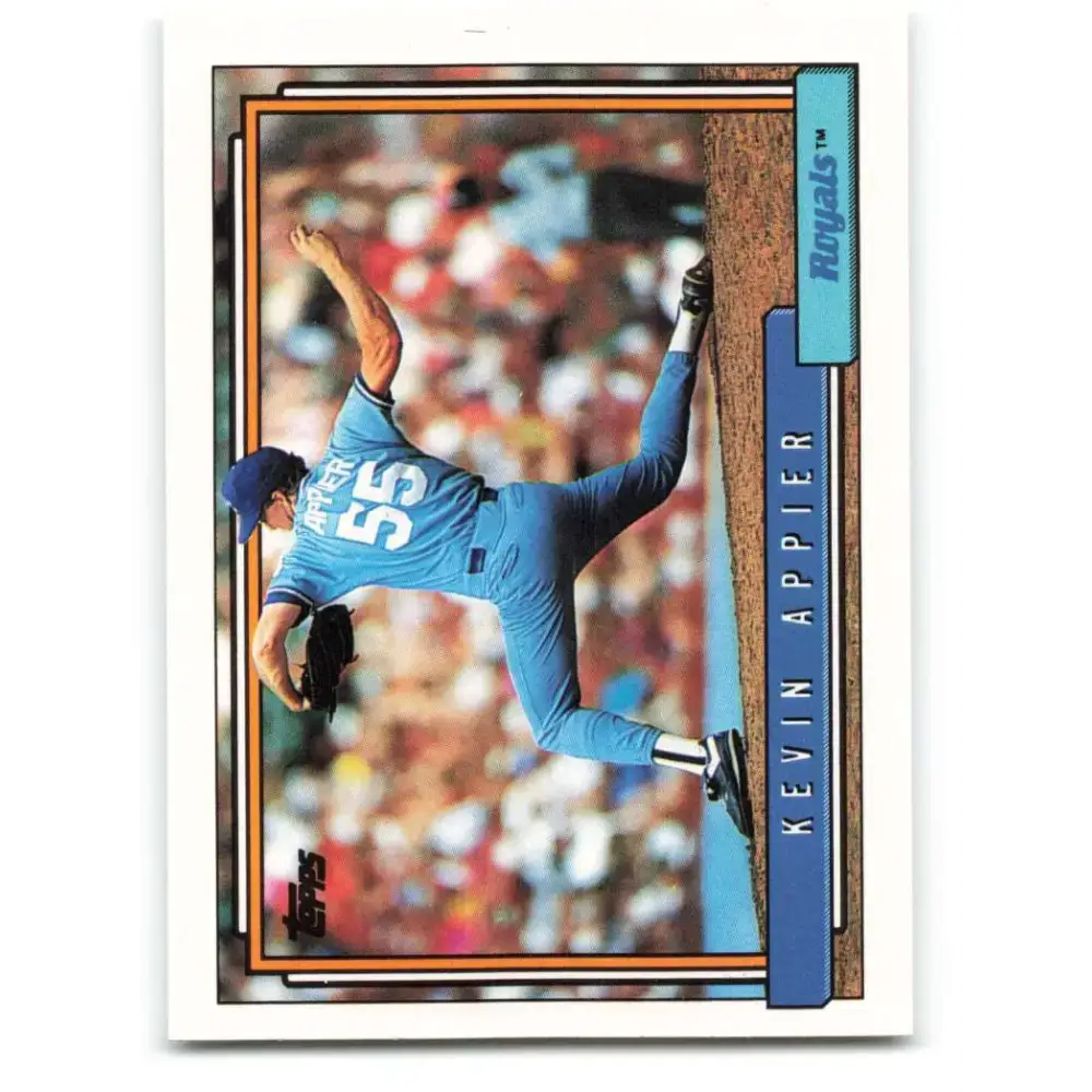 1992 Topps #281 Kevin Appier NM-MT Kansas City Royals Baseball Card - Baseball Card Single