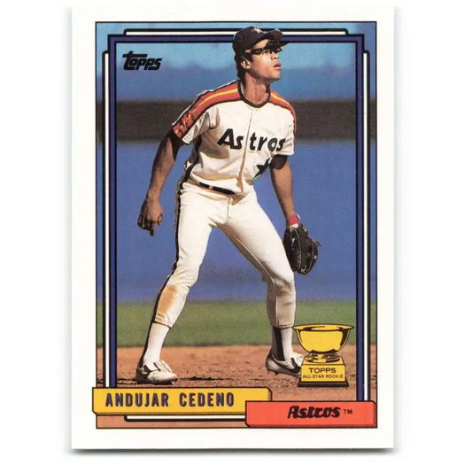 1992 Topps #288 Andujar Cedeno NM-MT Houston Astros Baseball Card