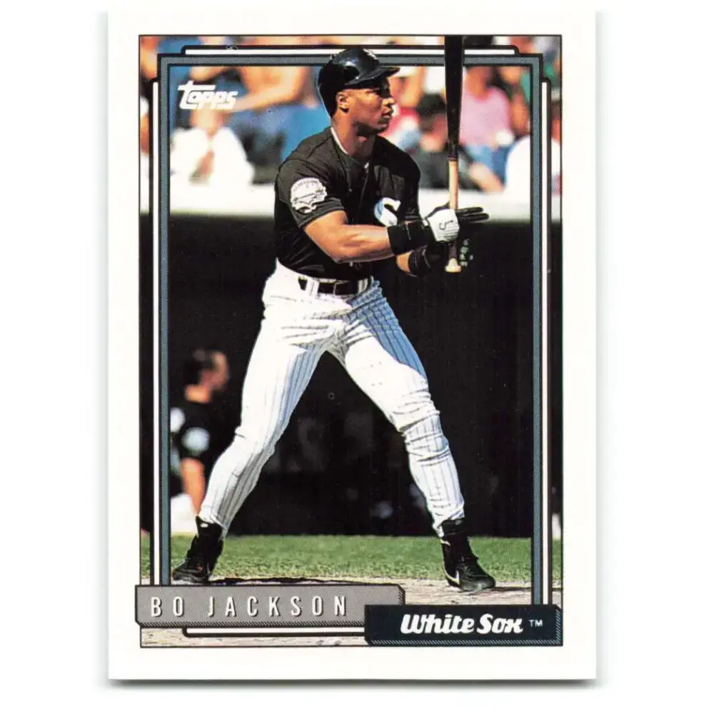 1992 Topps #290 Bo Jackson NM-MT Chicago White Sox Baseball Card - Baseball Card Single