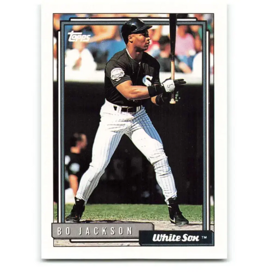 1992 Topps #290 Bo Jackson NM-MT Chicago White Sox Baseball Card - Baseball Card Single