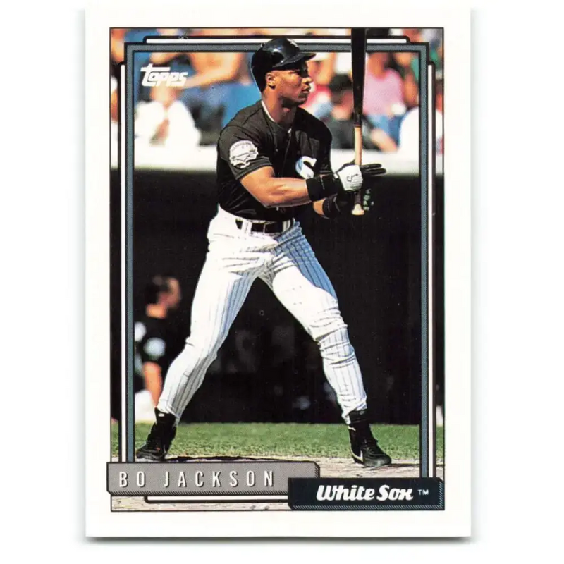 1992 Topps #290 Bo Jackson NM-MT Chicago White Sox Baseball Card - Baseball Card Single