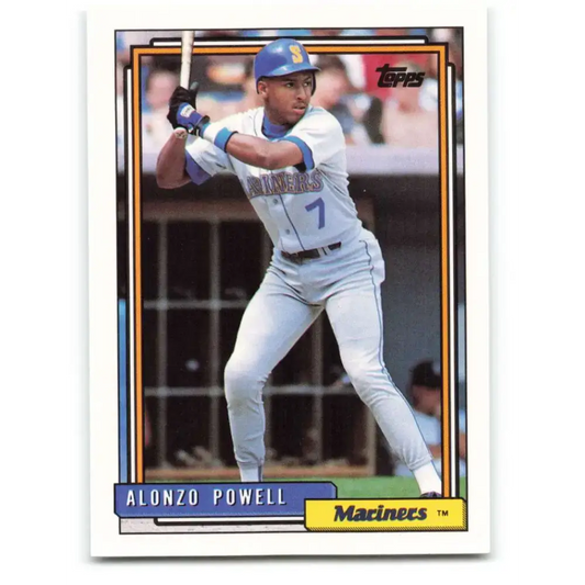 1992 Topps #295 Alonzo Powell NM-MT Seattle Mariners Baseball Card
