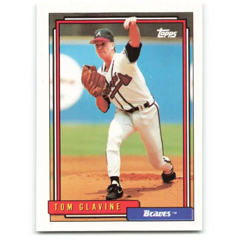 1992 Topps #305 Tom Glavine NM-MT Atlanta Braves Baseball Card