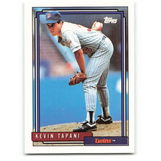 1992 Topps #313 Kevin Tapani NM-MT Minnesota Twins Baseball Card