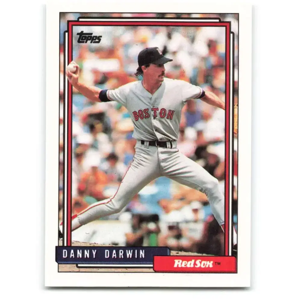 1992 Topps #324 Danny Darwin NM-MT Boston Red Sox Baseball Card - Baseball Card Single