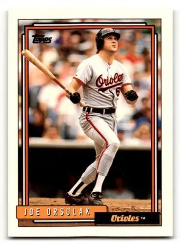 1992 Topps #325 Joe Orsulak Baltimore Orioles Baseball Cards EX/NM ID:55836 - Baseball Card Single