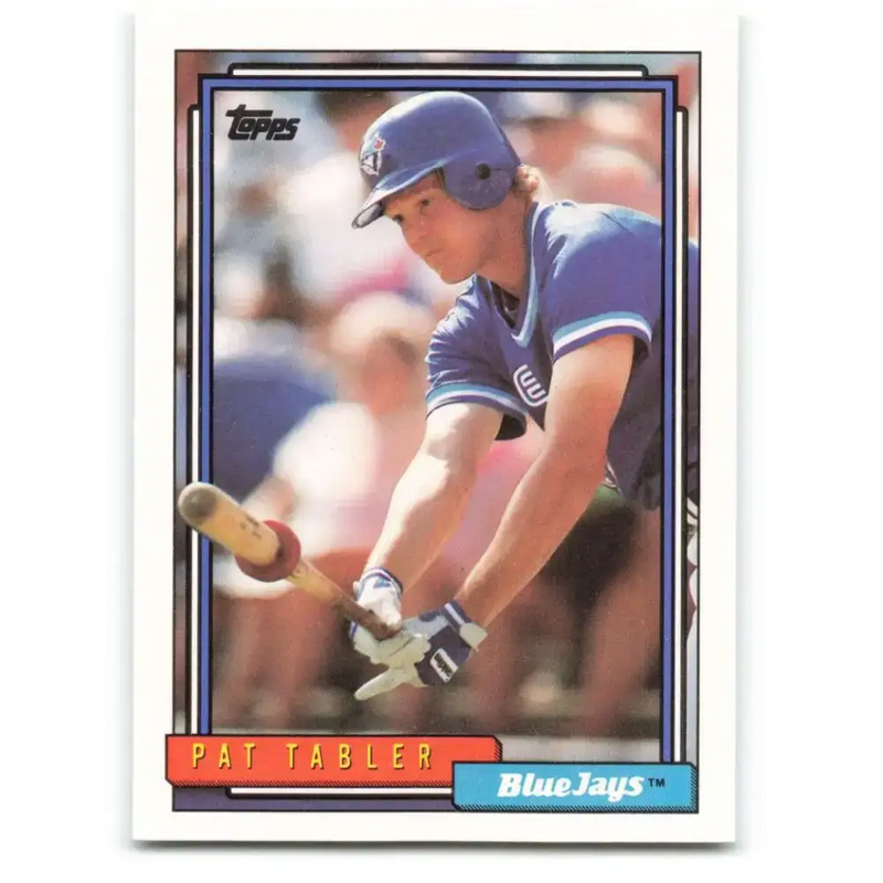 1992 Topps #333 Pat Tabler NM-MT Toronto Blue Jays Baseball Card - Baseball Card Single