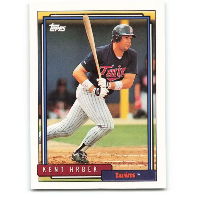 1992 Topps #347 Kent Hrbek NM-MT Minnesota Twins Baseball Card - Baseball Card Single