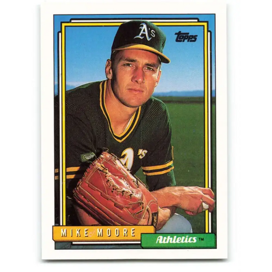 1992 Topps #359 Mike Moore NM-MT Oakland Athletics Baseball Card
